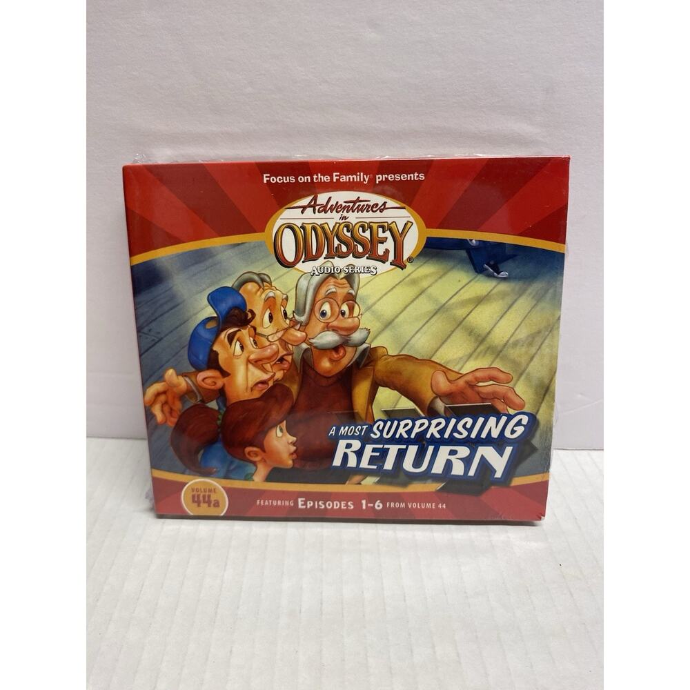 Adventures In ODYSSEY 2 CD 2005 Set w/6 Radio Dramas “A Most Surprising Return”!